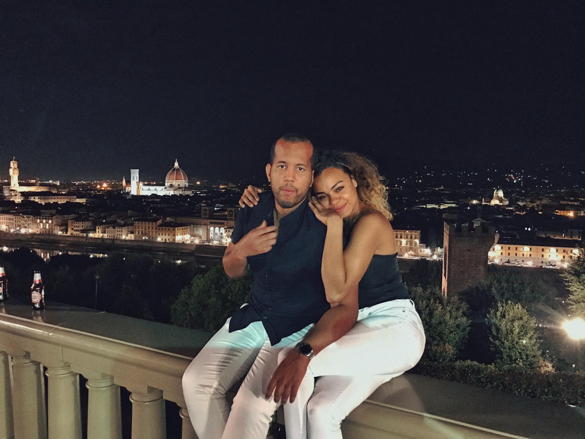 This is us in Tuscany, August 2017.