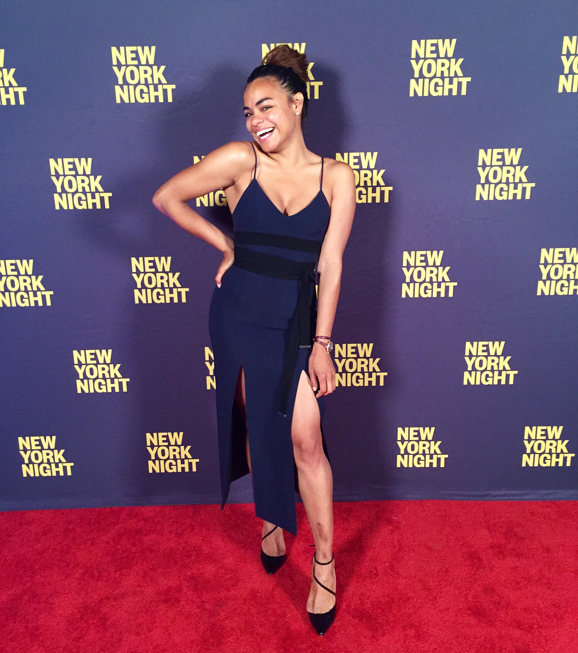 wearing: david koma dress, alice &amp; olivia shoes, shingle watch