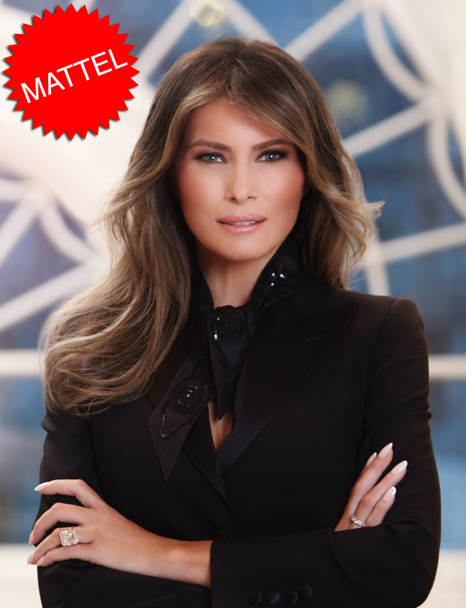 Melania Trump's Official Portrait White House Portrait