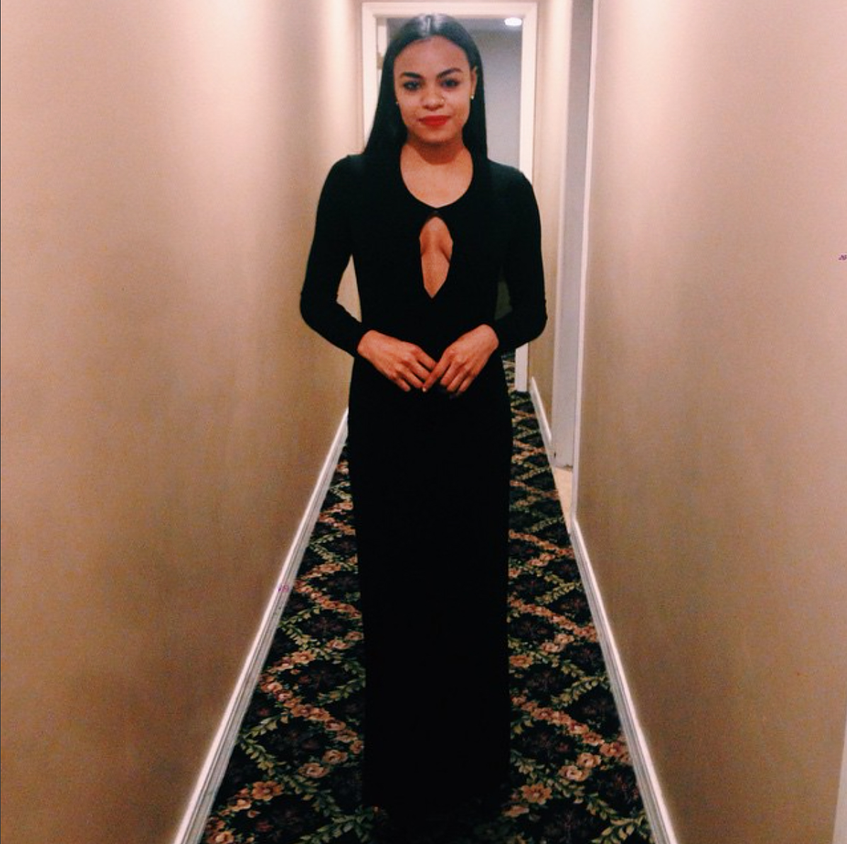 sleek in black