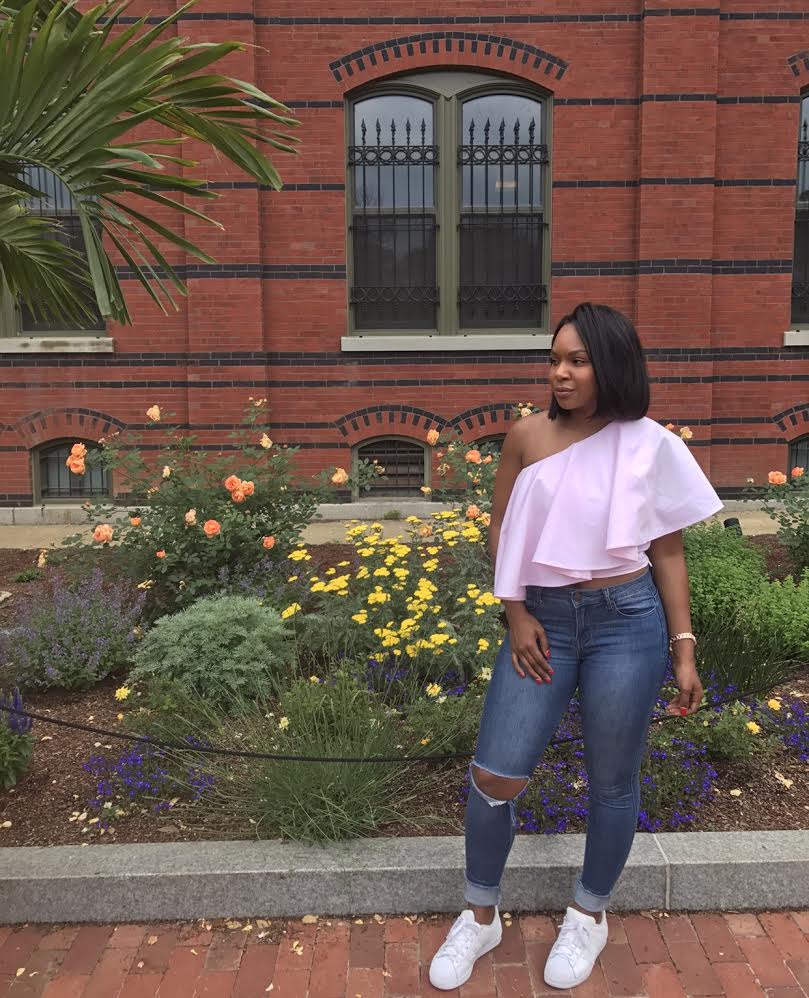 I've never worn a look like this. It was a rainy-ish day in DC but my outfit was still super cute and comfy as I showed my friend the city.