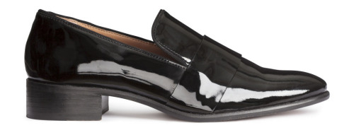Yes, shiny loafers. dress these down and dress these up! ---&nbsp;H&amp;M - $69.99