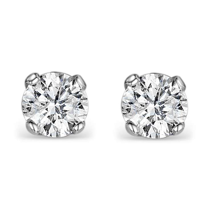 Earrings: The Diamond Store, $3,477