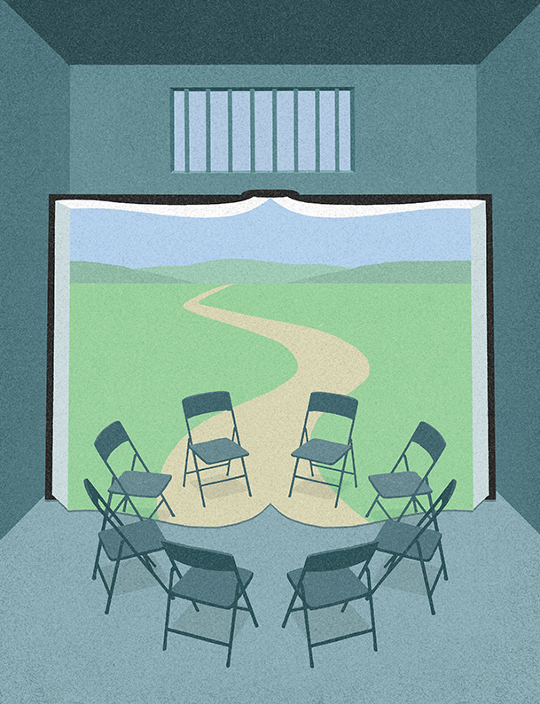illustrations by James Steinberg for Columbia University