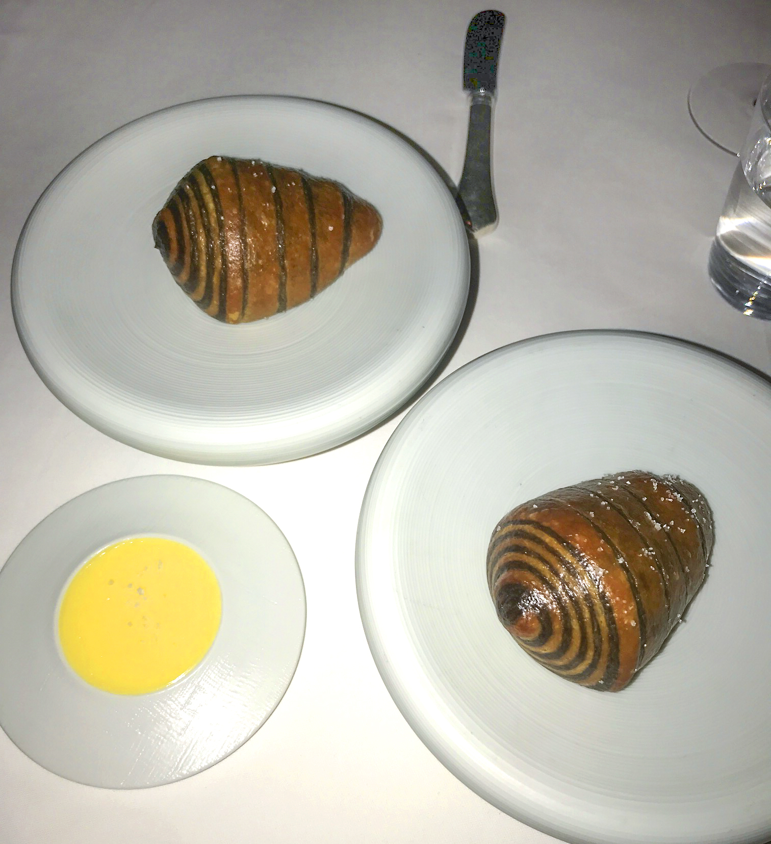 Bread and Butter course with Bitter Cocoa Laminated Brioche and Diane St.Clair‘s Animal Farm Butter