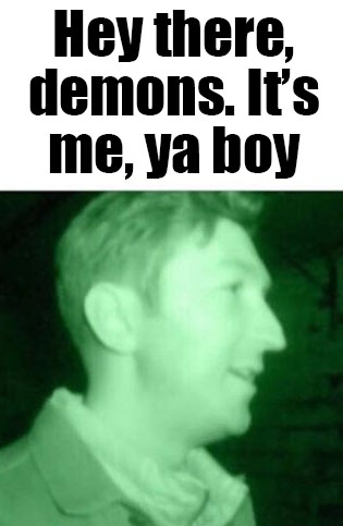 Meme Monday: Inviting Your Demons Over for Tea