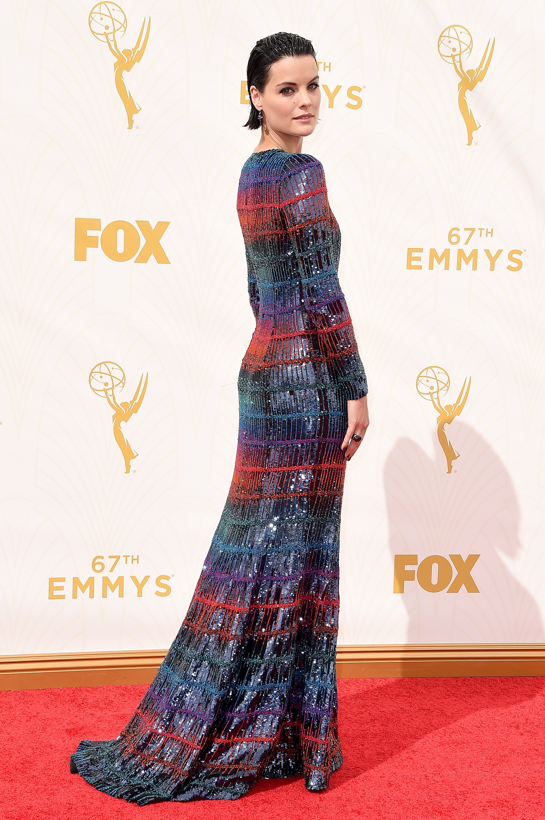 jaime alexander in armani privéphoto: getty images