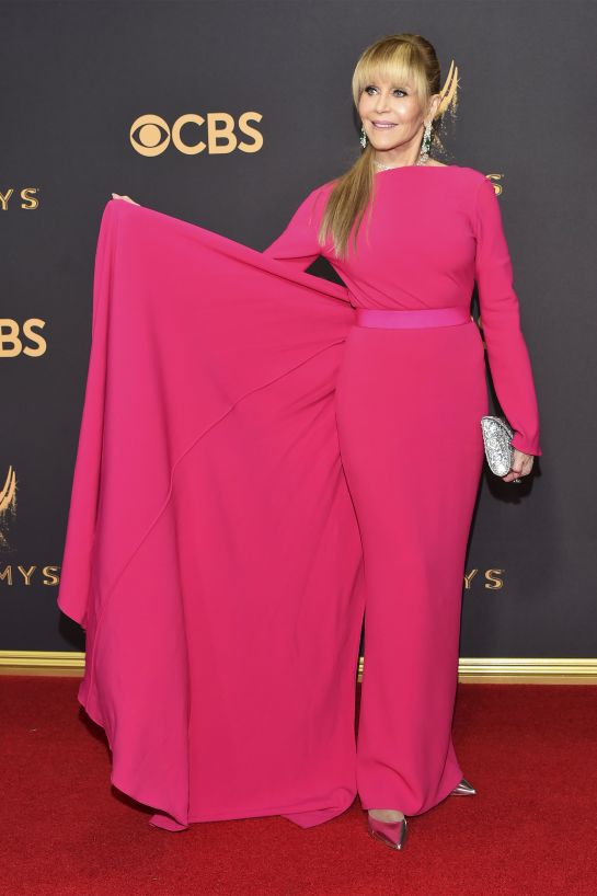 Jane Fonda in Brandon Maxwell&nbsp;