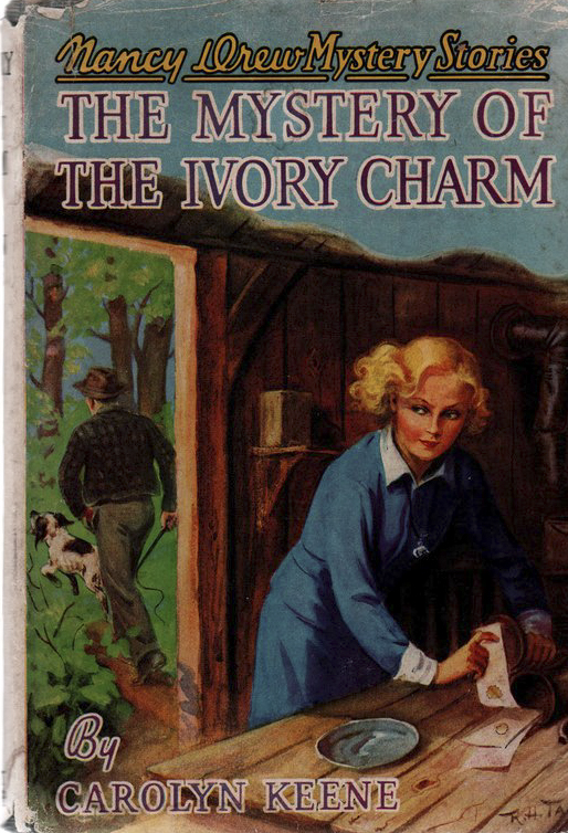 Nancy+Drew+the+Mystery+of+the+Ivory+Charm+by+Carolyn+Keene+Authentic+Decorative+Book.jpg