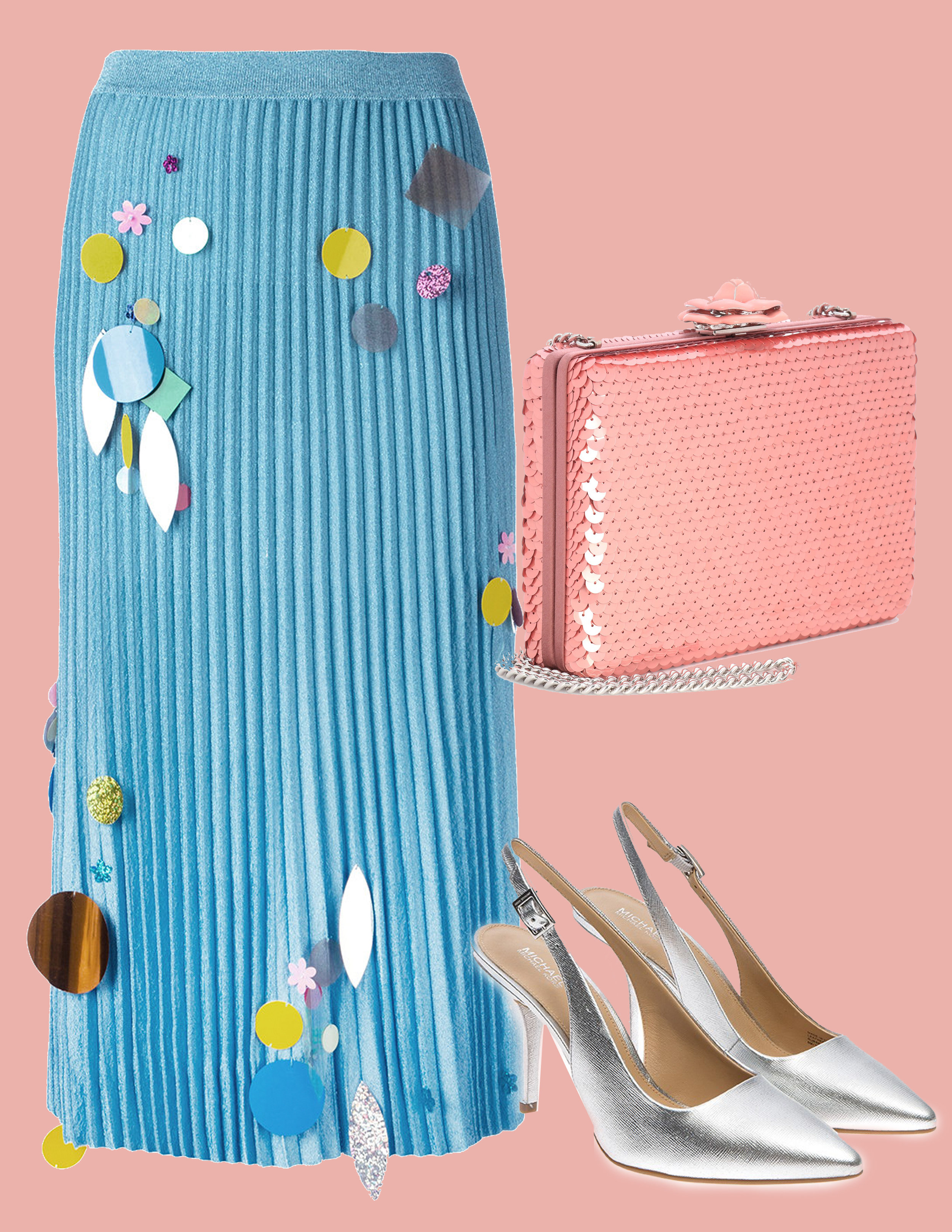 Fashion Friday: A Sequin Not Really Sequin Skirt