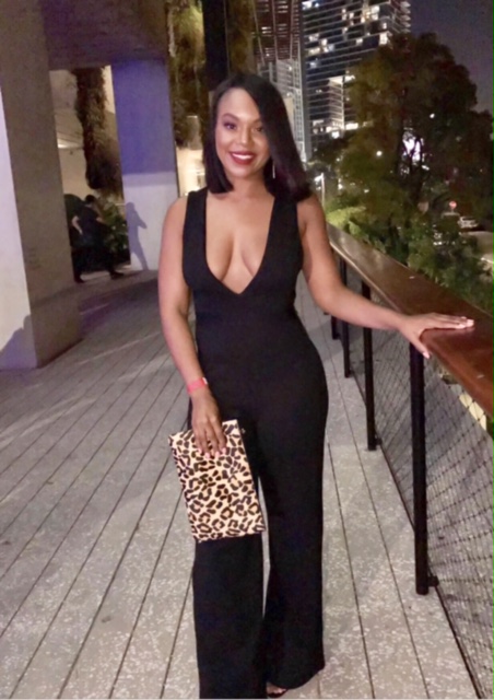 Yasssss!! I'm so obsessed with this jumpsuit that was FIVE DOLLARS at Forever 21! Talk about a bargain! Wore this bad boy in Miami.&nbsp;
